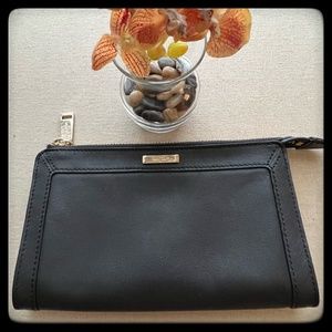 COLE HAAN black clutch/wallet